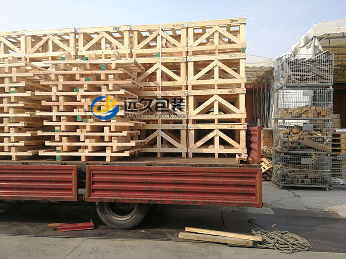 出口实木木箱加工厂 木包装箱