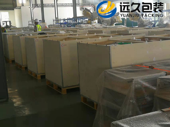 出口免熏蒸钢带木箱 出口免熏蒸钢带木箱